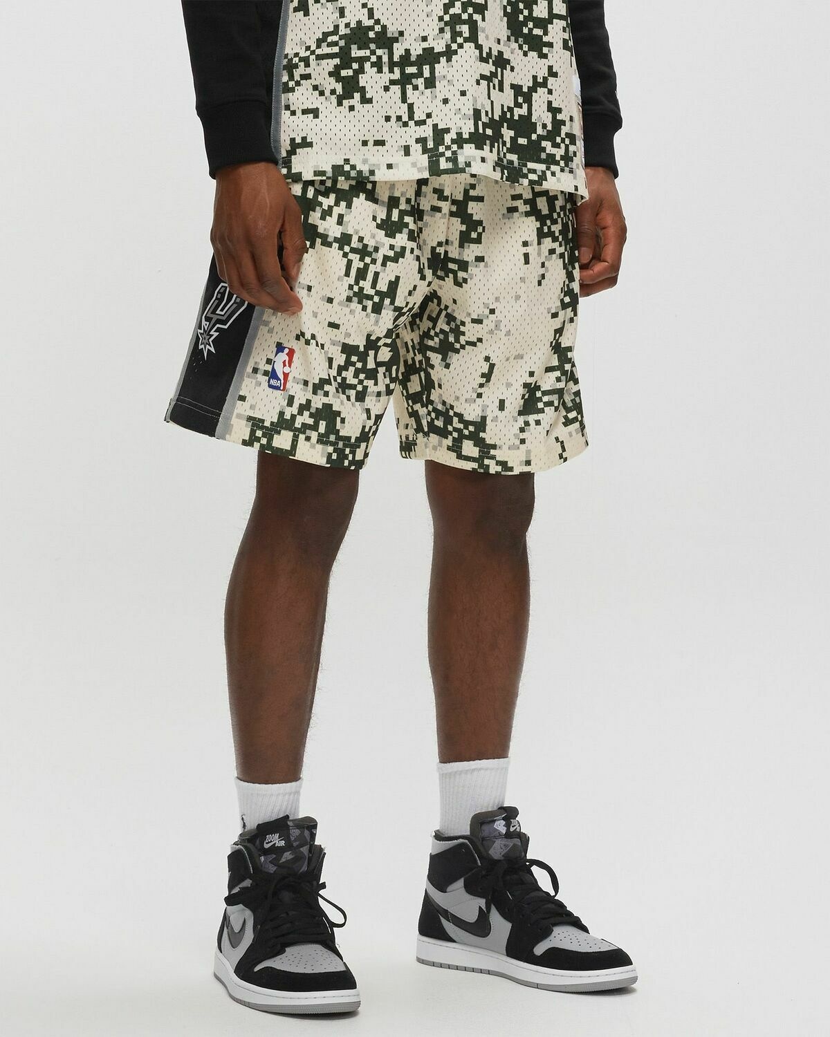 Mitchell & Ness Nba Swingman Shorts San Antonio Spurs Alternate 2013 14 Multi - Mens - Sport & Team Shorts