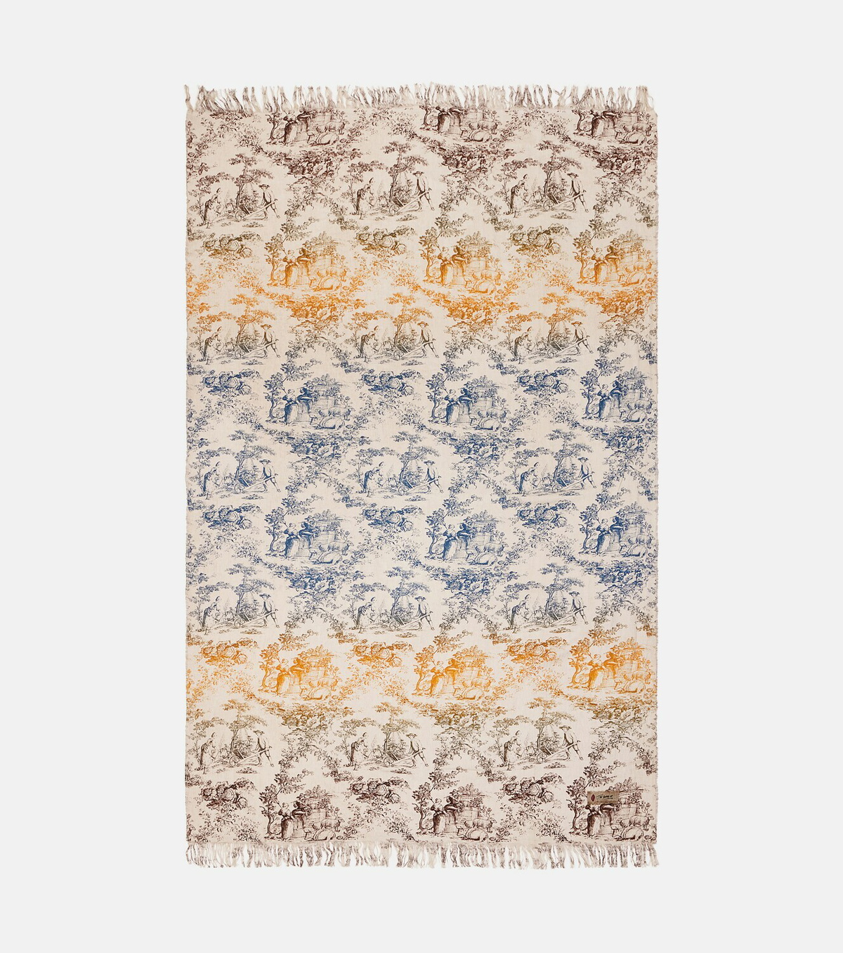 The House of Lyria Sollievo printed linen tablecloth