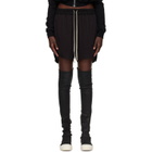 Rick Owens Black Tower Boxers Shorts