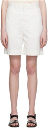 LEMAIRE White Chino Shorts