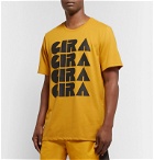 Nike x Undercover - GYAKUSOU NRG Printed Dri-FIT T-Shirt - Yellow