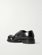 Acne Studios - Glossed-Leather Derby Shoes - Black