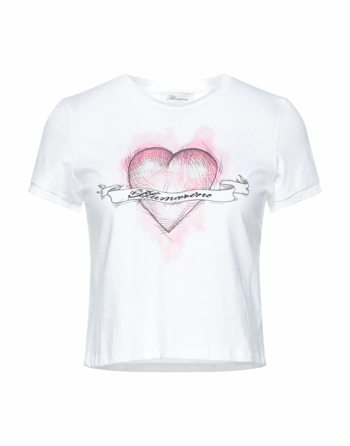 Blumarine Womens T-shirt in White