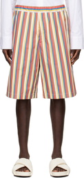 Jil Sander Multicolor Cotton Shorts