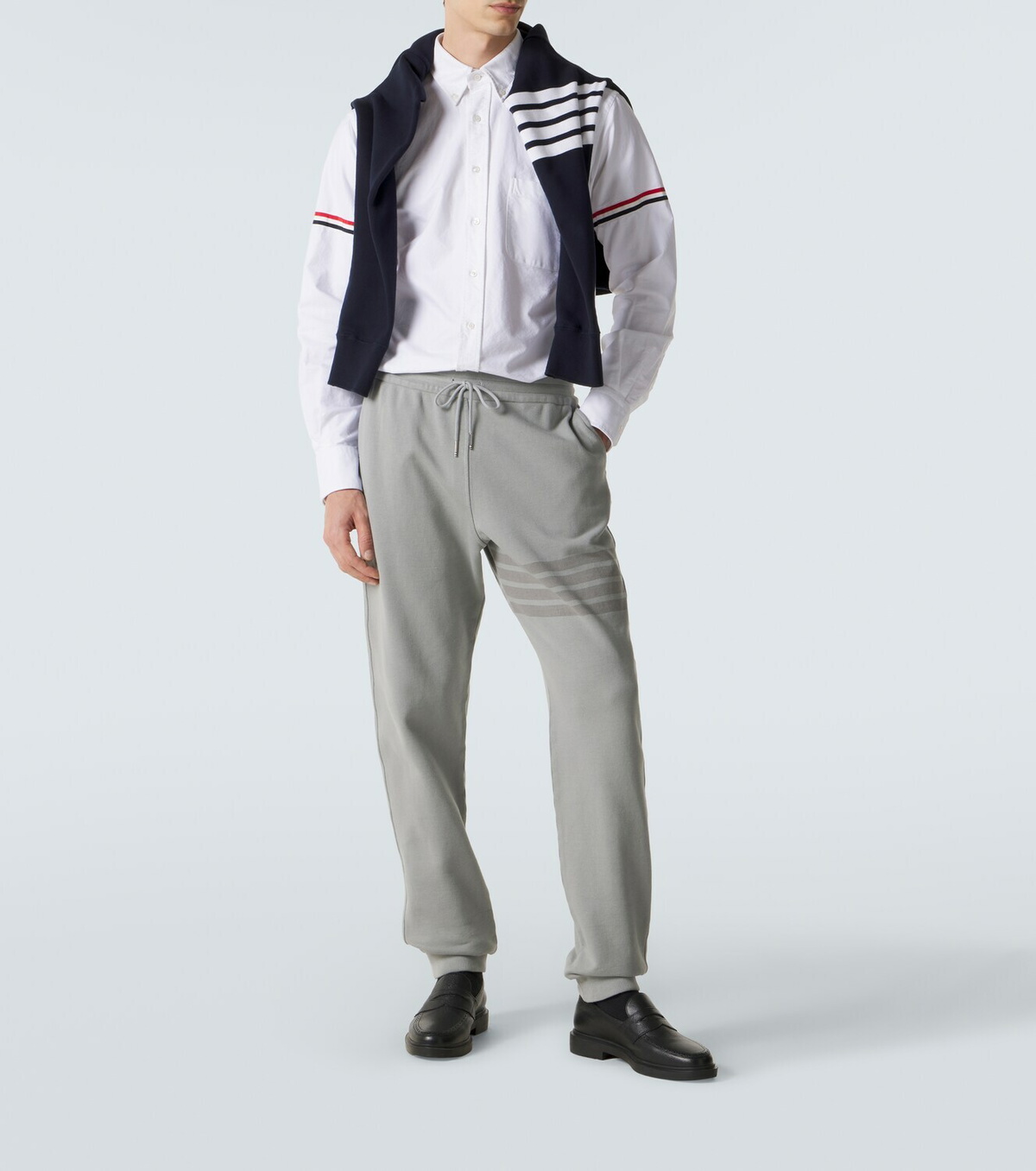 Thom Browne 4-Bar cotton sweatpants