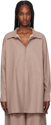 Ruohan Brown Classic Shirt