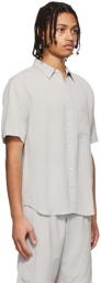 Jacquemus Grey 'La Chemise Melo' Shirt