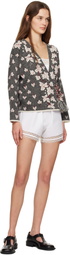 Bode Multicolor Maple Jacquard Cardigan