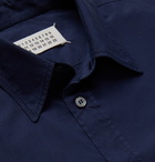 Maison Margiela - Slim-Fit Cotton-Poplin Shirt - Men - Navy