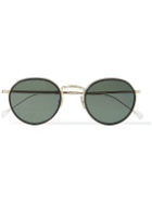 Mr Leight - Billie Round-Frame Titanium and Acetate Sunglasses