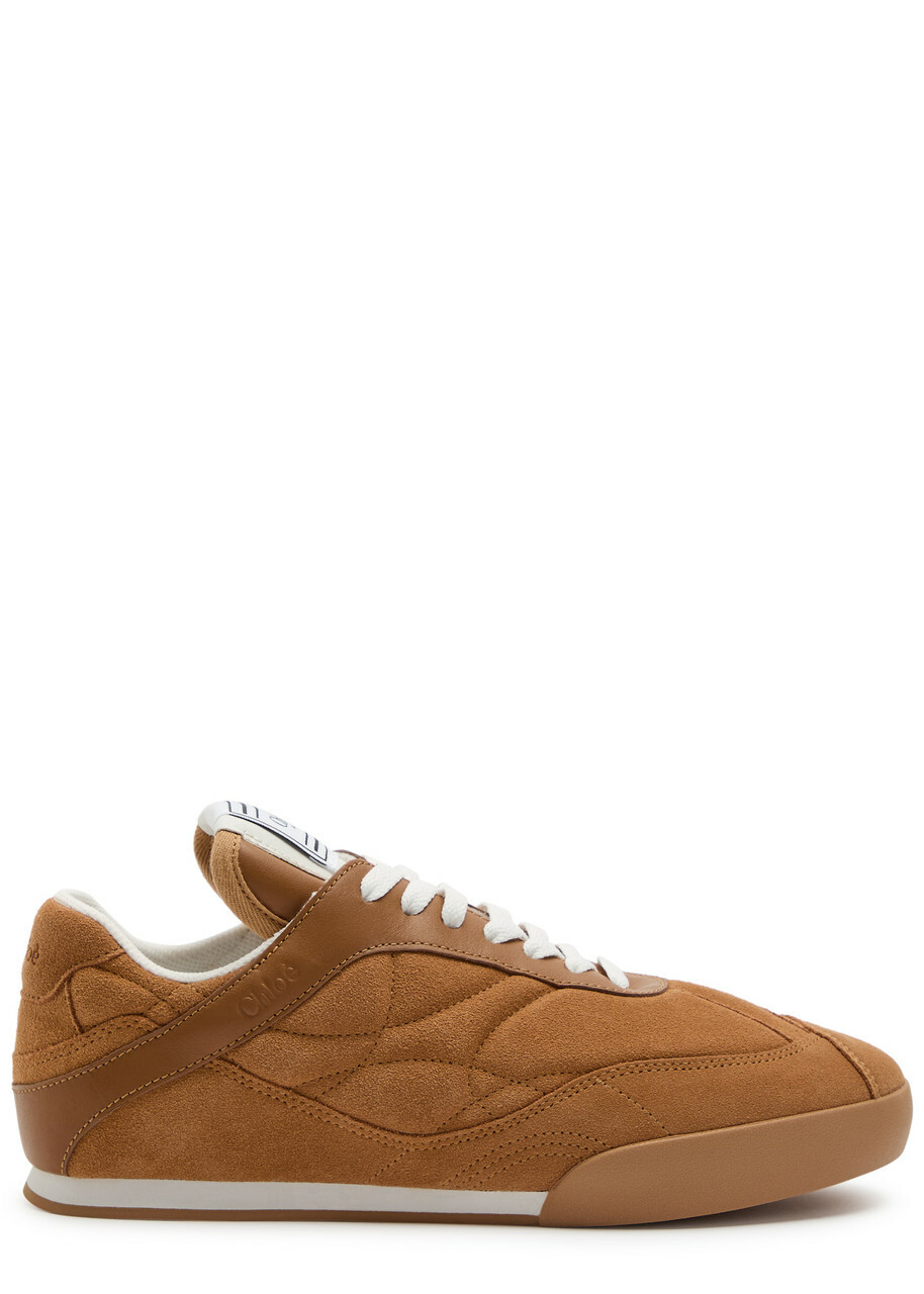 スニーカー Chloe Brown Suede Chloa Kick Sneakers Chloé Brown Suede Chloã¨ Kick Sneakers | italist
