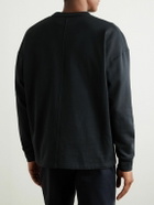 The Row - Ezan Cotton-Jersey Sweatshirt - Blue