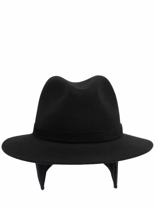 Photo: BORSALINO 6.5cm Dario Wool Felt Hat