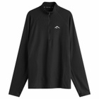 Nike Running Dri-Fit Midlayer Half-Zip in Black/Summit White