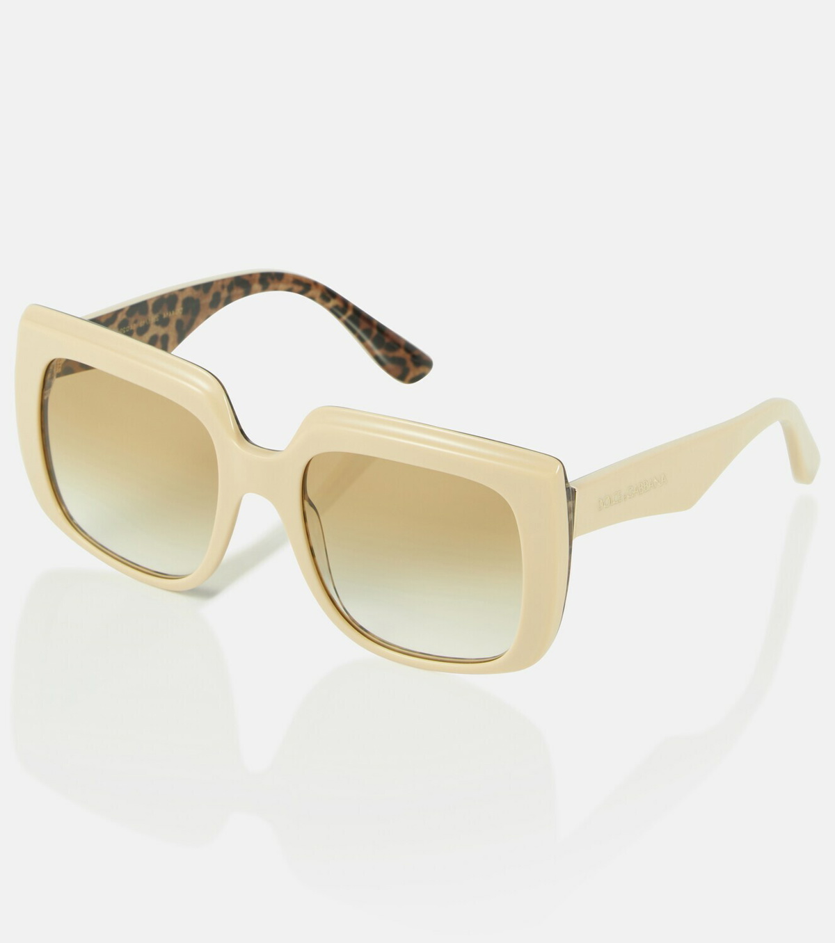 New narrow square sunglasses Dolce & Gabbana Monogram VG4375 col. black, Occhiali