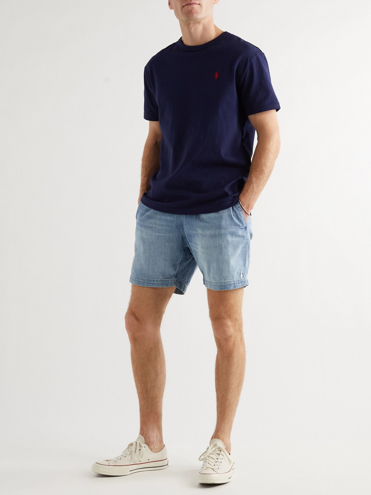 Polo Ralph Lauren Men's Logo-Embroidered Drawstring Shorts