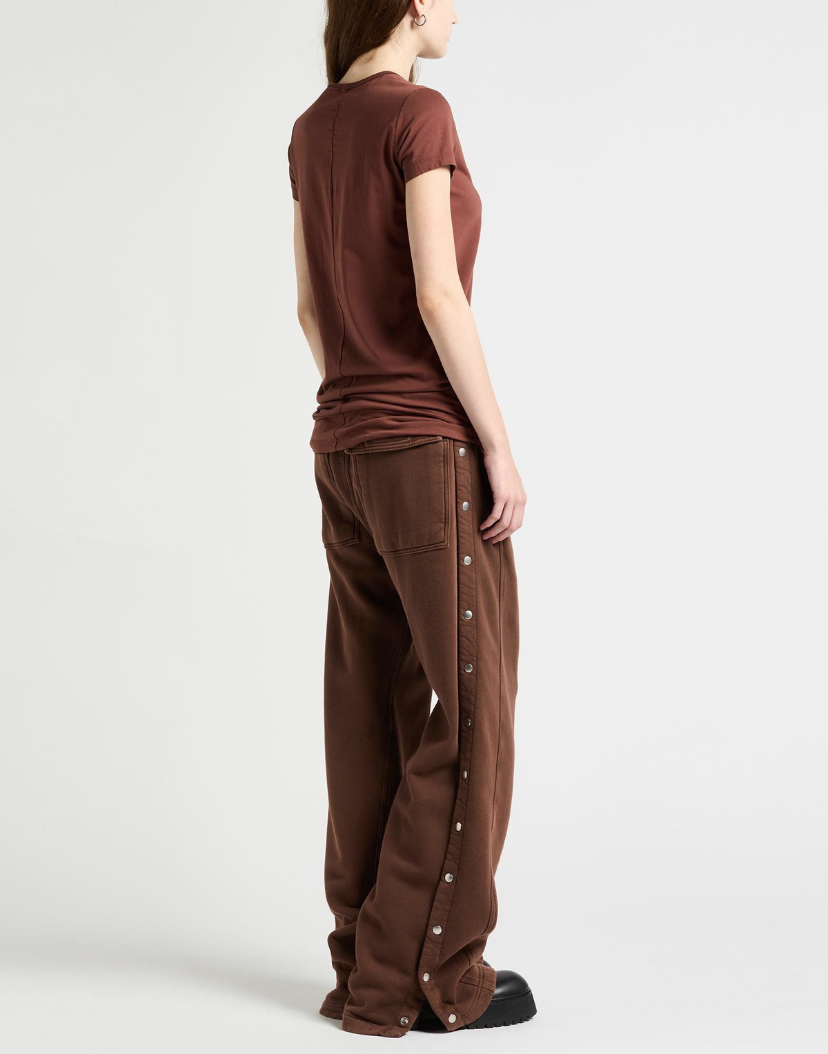 Rick Owens Womens T-shirt in Brown