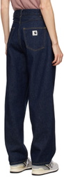 Carhartt Work In Progress Blue Brandon Jeans