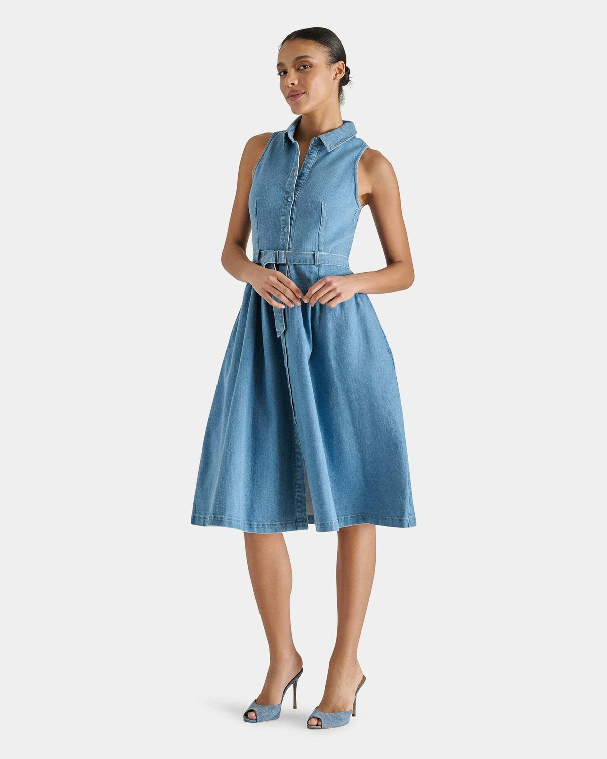 Steve Madden Mary Dress in Denim