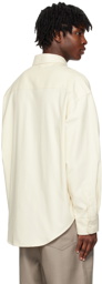 AMI Alexandre Mattiussi Off-White Boxy Fit Shirt