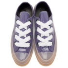 JW Anderson Purple Converse Edition Patent Chuck Taylor 70 Toy Low Sneakers