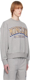 Moncler Gray Crewneck Sweatshirt