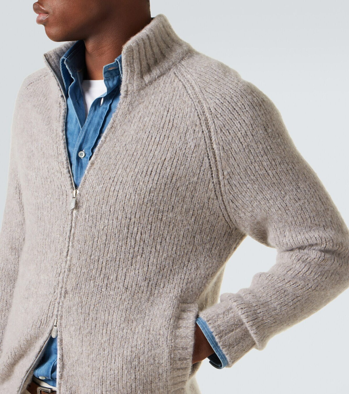 Brunello Cucinelli Cashmere and silk cardigan Brunello Cucinelli