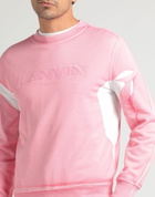 Lanvin Mens Sweatshirt in Pink