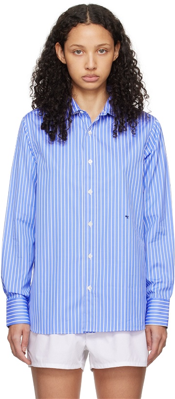 Photo: HommeGirls Blue Stripe Shirt