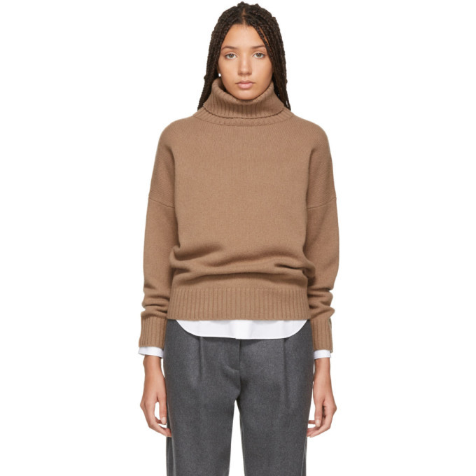 Harmony Tan Windy Turtleneck