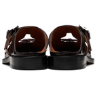 Marni Burgundy Bambi Buckle Slip-on Loafers