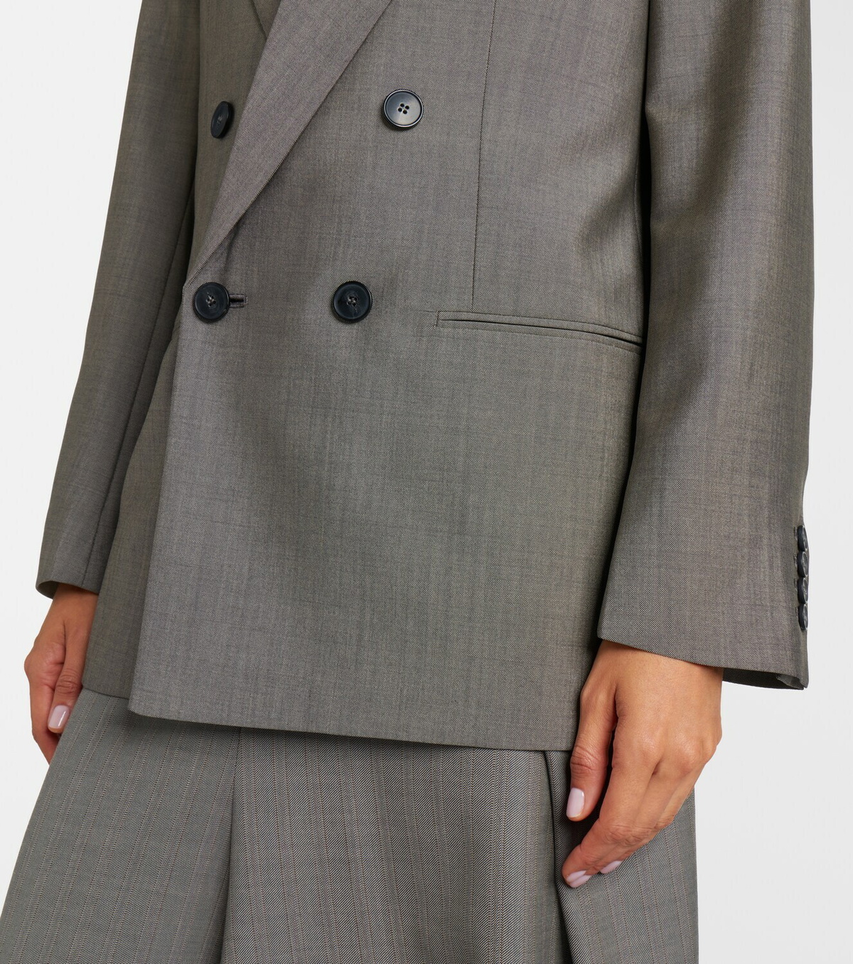 Victoria Beckham Beatrice wool and mohair blazer