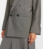 Victoria Beckham Beatrice wool and mohair blazer