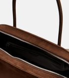 The Row Agnes 15 leather tote bag