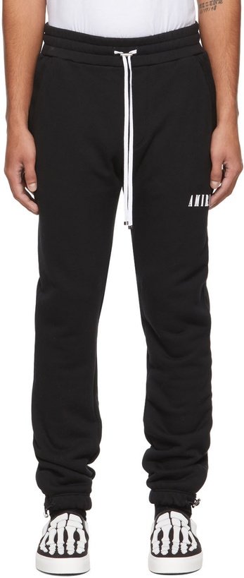 Photo: AMIRI Black Core Logo Lounge Pants