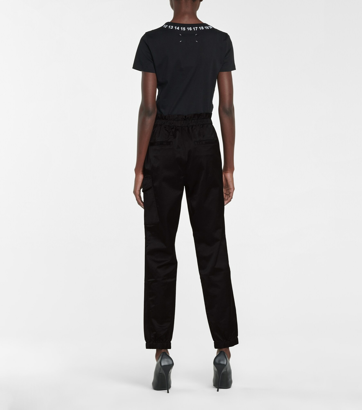 J Brand - Piper high-rise cotton-blend pants