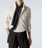 Tom Ford Silk and cotton piqué polo shirt