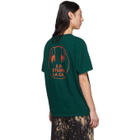 S.R. STUDIO. LA. CA. Green and Orange Vampire Sunrise T-Shirt