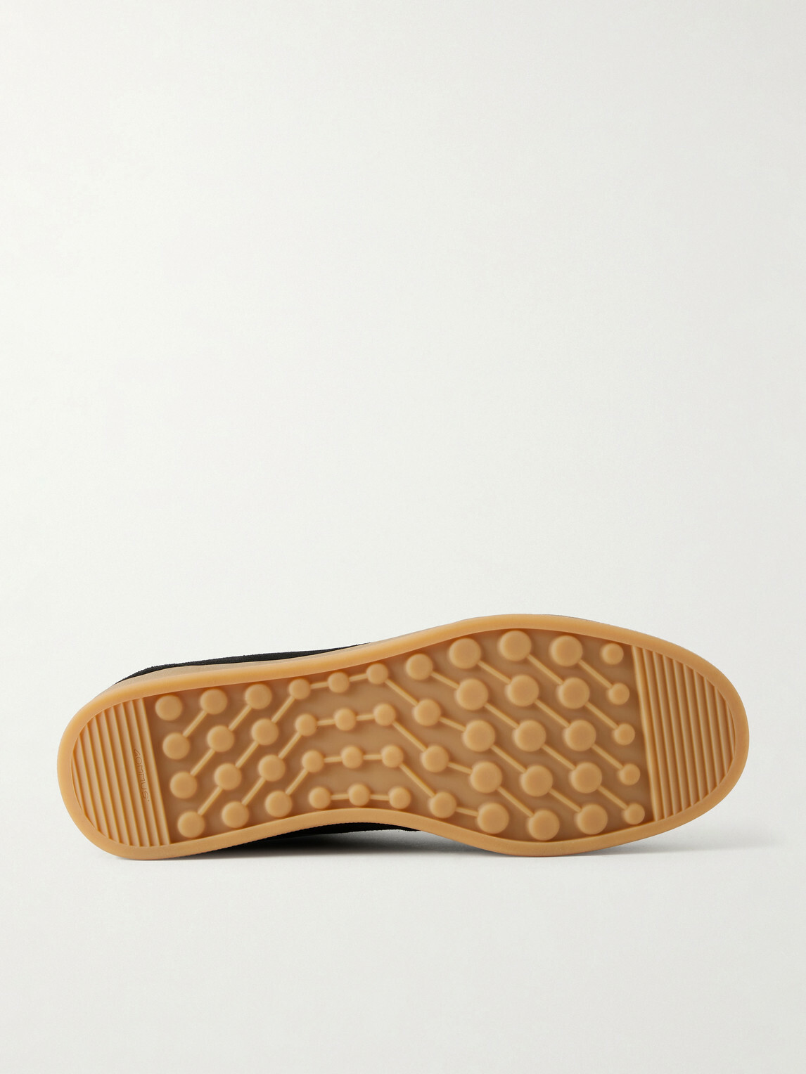 Mr P. - Leather-Trimmed Suede Sneakers - Black