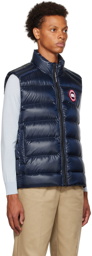 Canada Goose Navy Crofton Down Vest