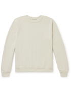 Les Tien - Garment-Dyed Cotton-Jersey Sweatshirt - Neutrals