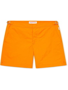 Orlebar Brown - Bulldog II Mid-Length Swim Shorts - Orange