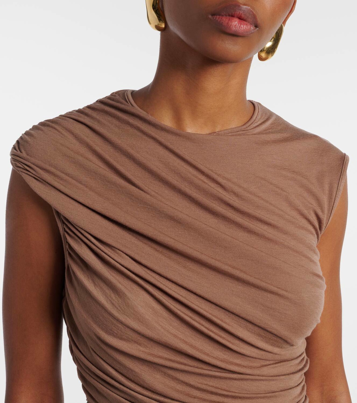 Agolde Ester ruched tank top