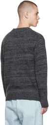 Moncler Gray Girocollo Sweater