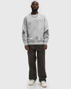 Thisisneverthat SKETCH EMBROIDERY CREWNECK Grey Mens Sweatshirt