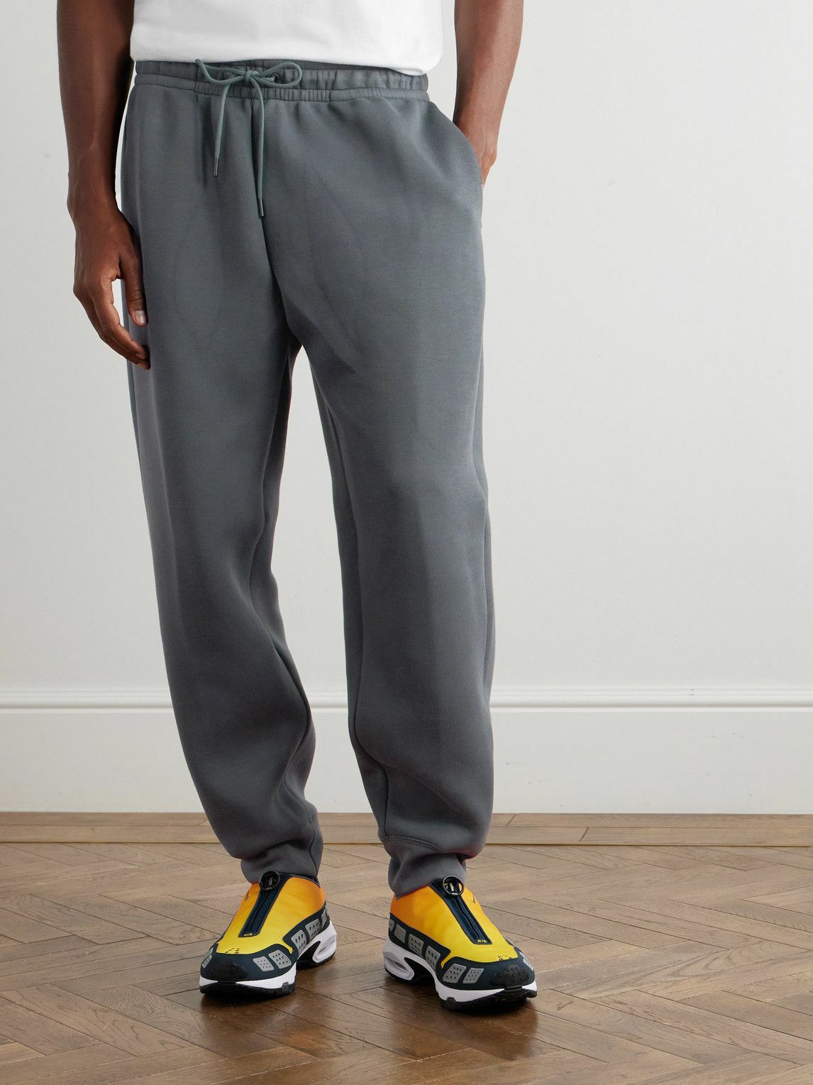 Nike - Slim-Fit Tapered Tech-Fleece Sweatpants - Gray