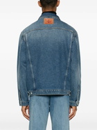 Y/Project Gathered Appliqué Denim Jacket