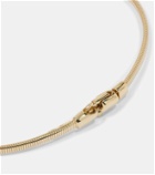 Stone and Strand Liquid Gold 14kt gold bracelet with diamonds
