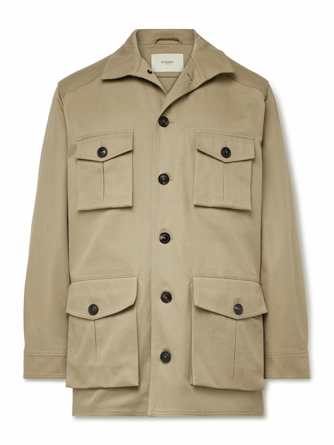 Purdey - Roxburgh Cotton-Twill Jacket - Neutrals