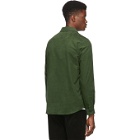 A.P.C. Green Serge Shirt